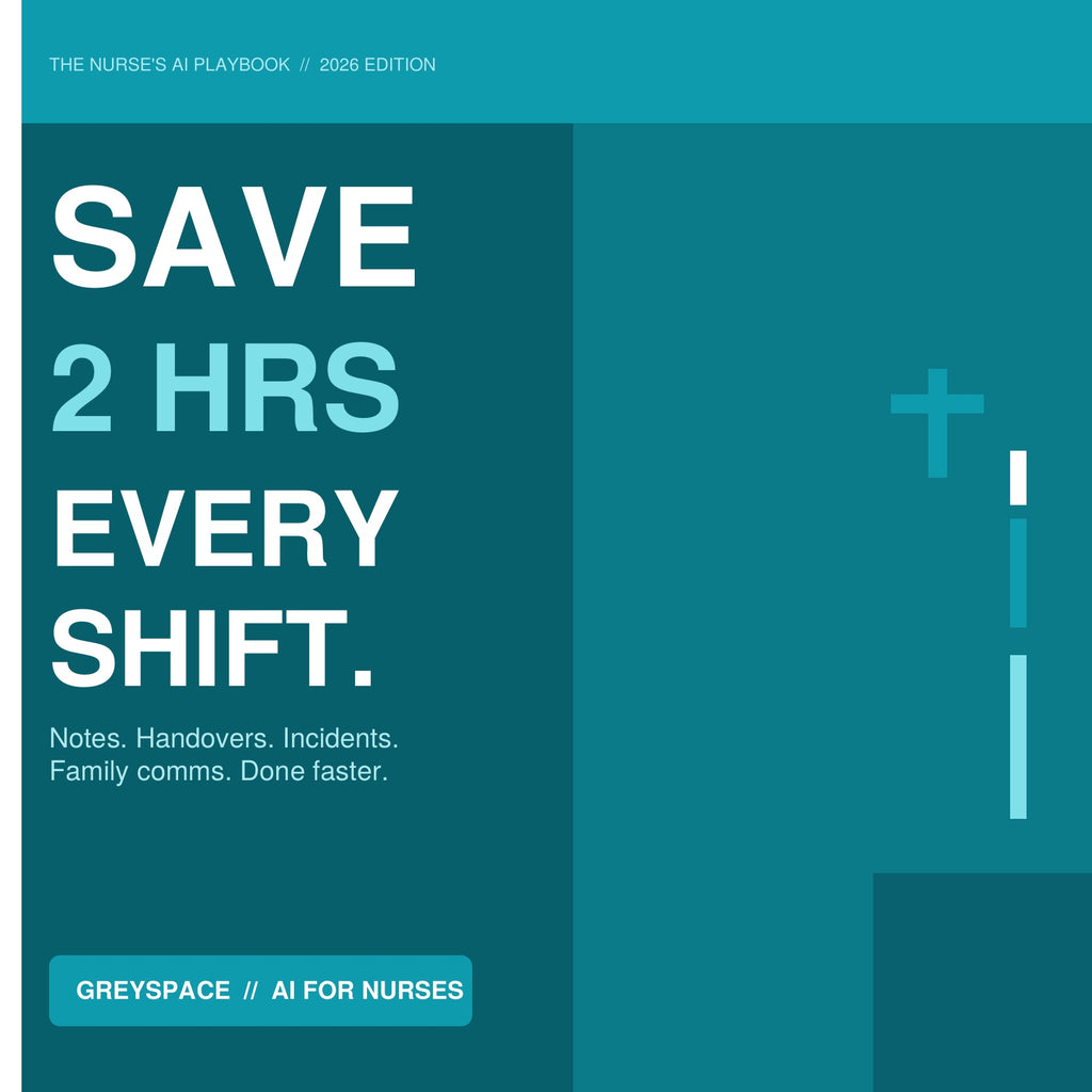THE NURSE'S AI PLAYBOOK Save 2 Hours Every Shift